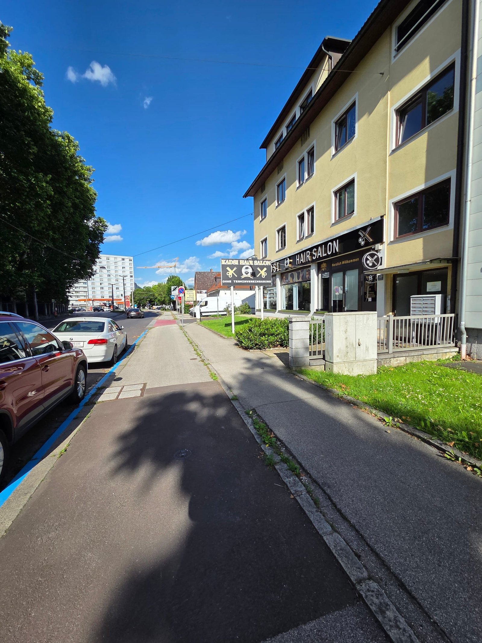 Der Eingangsbereich in Linz